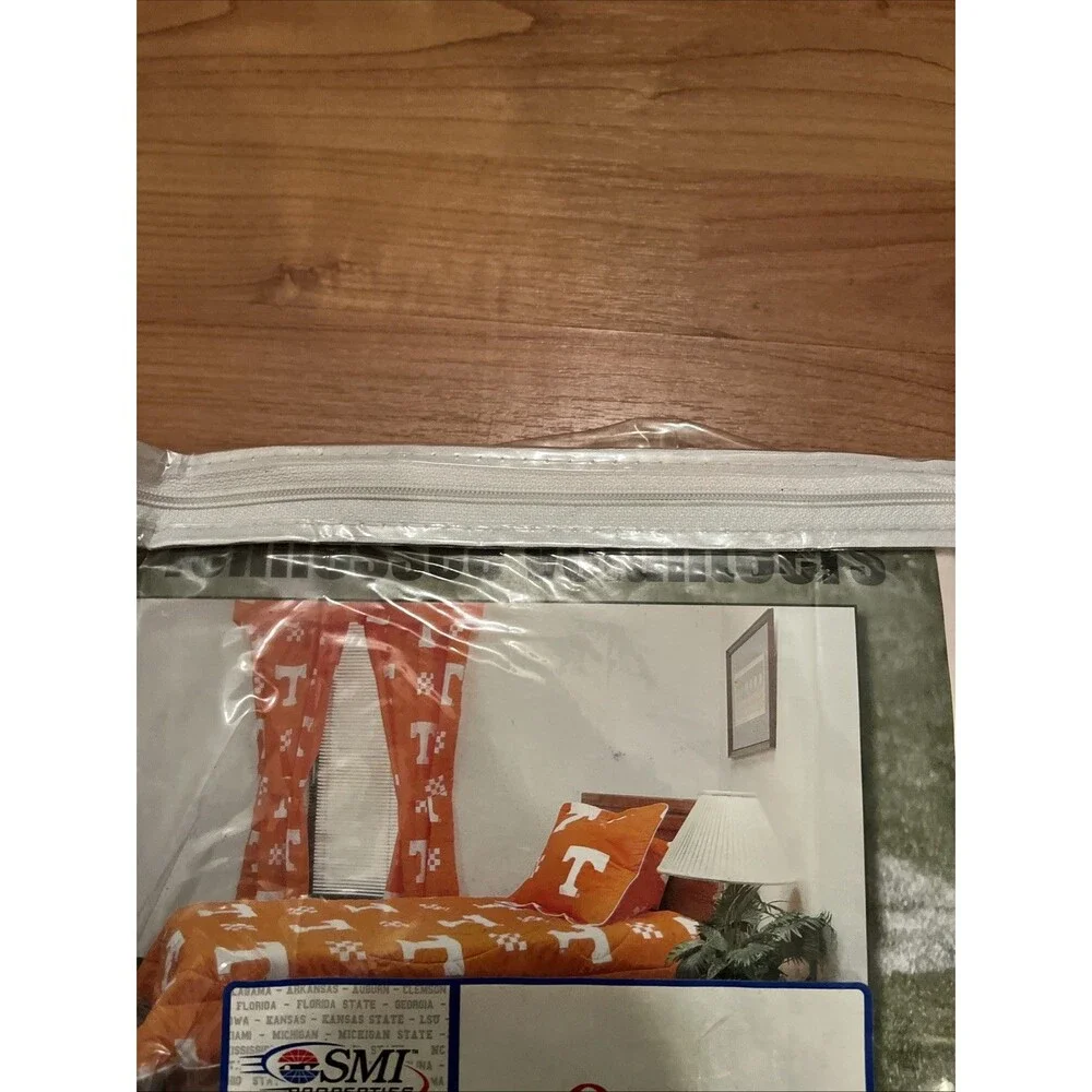 Tennessee Volunteers Pillow Sham Pillowcase Queen Orange White